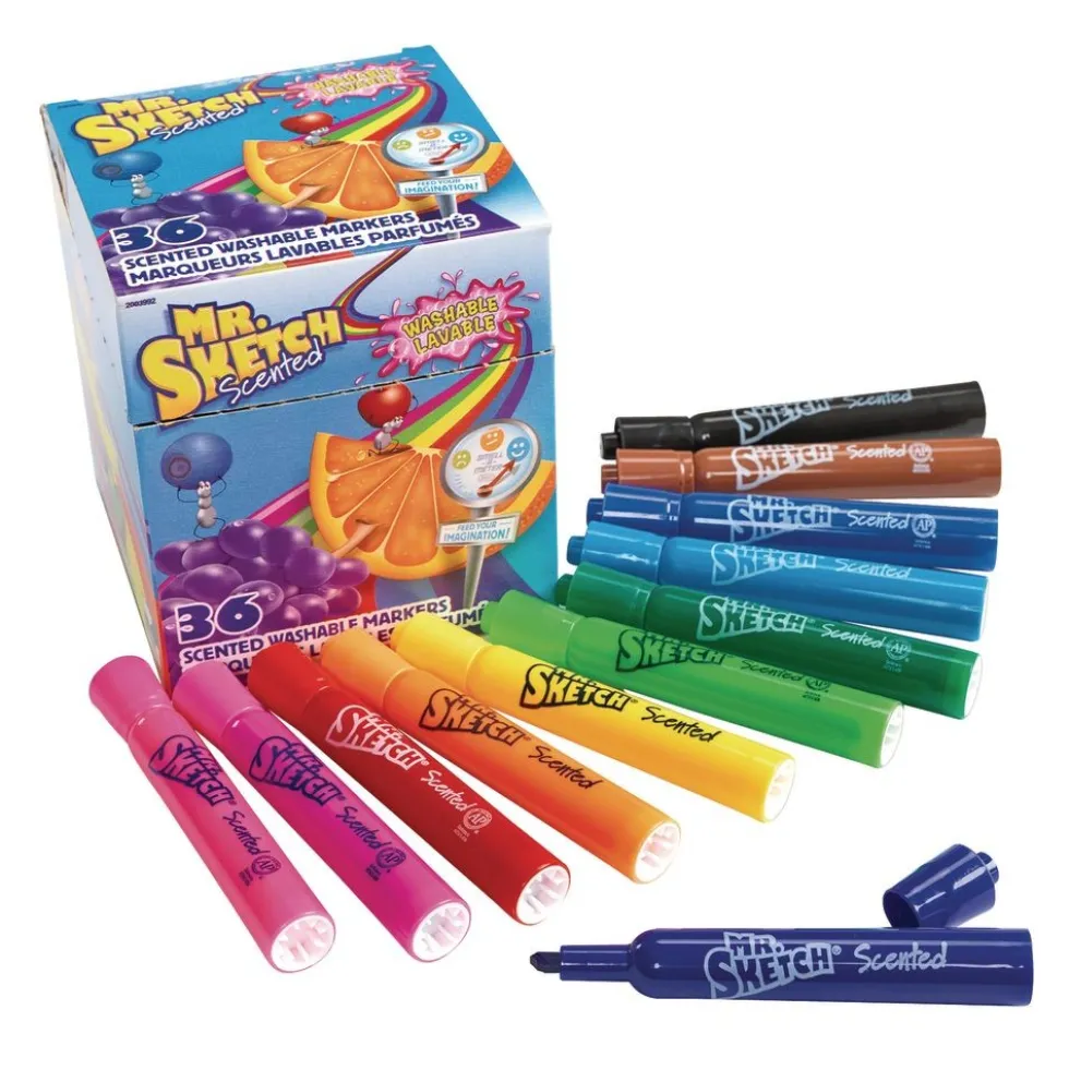 Mr. Sketch® Washable Scented Markers - Set of 36
