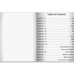 My Numbers Through Ten Journals