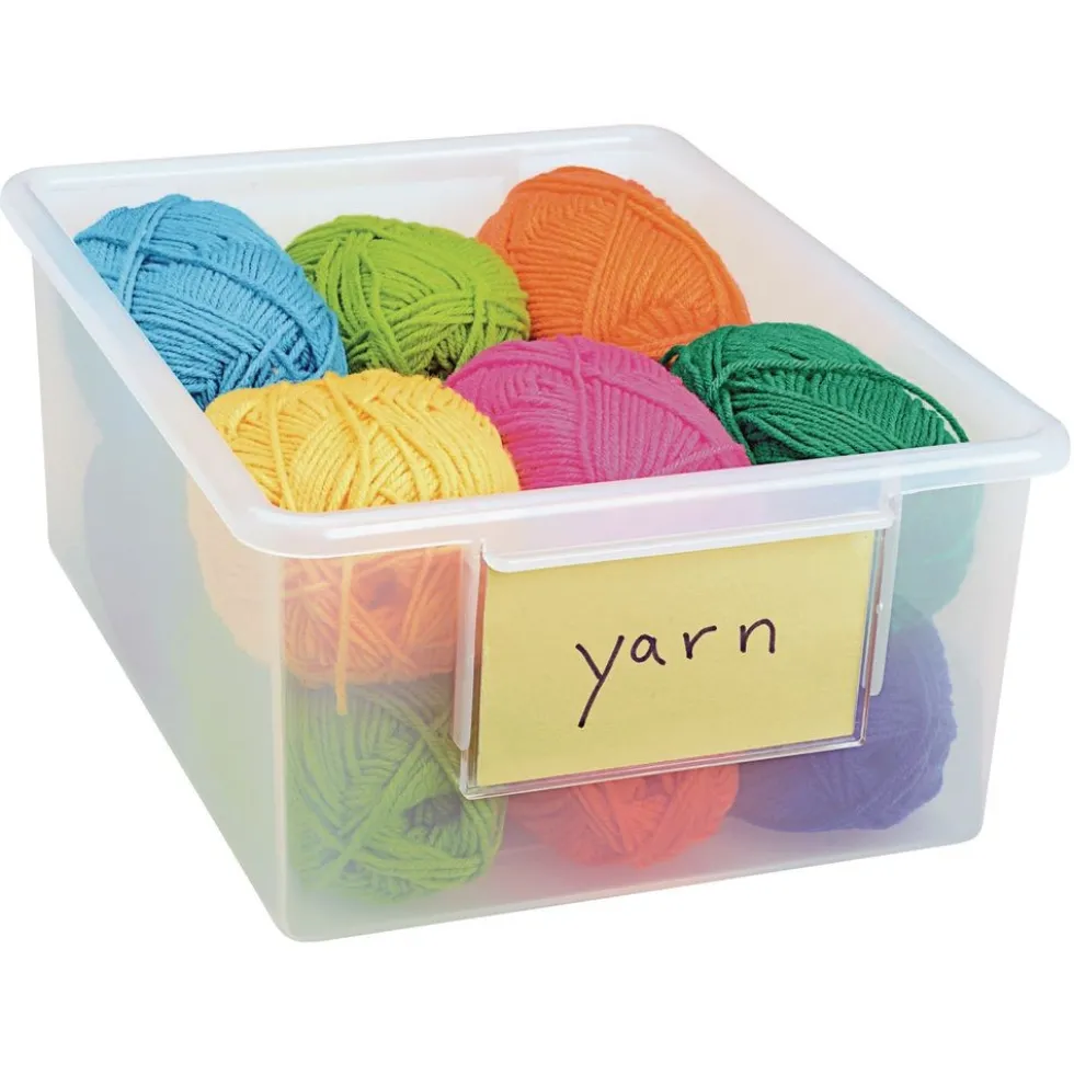 MyPerfectClassroom® Clear Easy-Label Teaching Tote