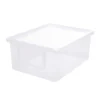 MyPerfectClassroom® Set of 4 Easy-Label Teaching Totes with Lids - Clear