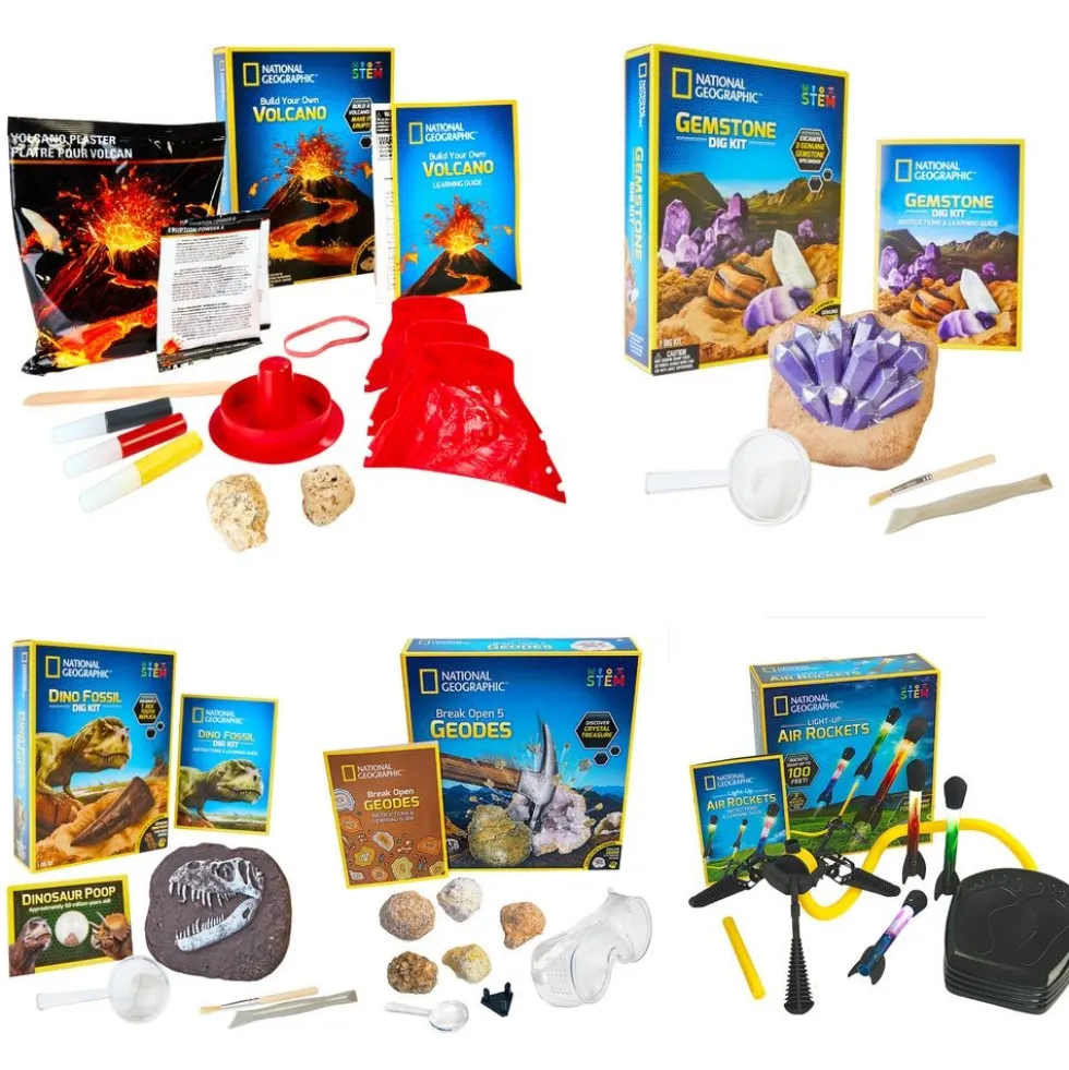 National Geographic Educational Kits - Set of 5