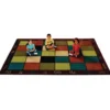 Nature's Colors Seating 6' x 9' Rectangle Premium Carpet