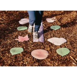 Nature’s Footsteps Walking Path - Set of 15 Non-Slip Mats