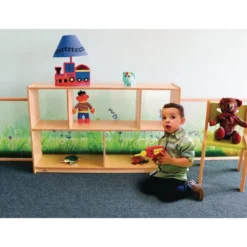 Nature View Acrylic Back Cabinet - 30