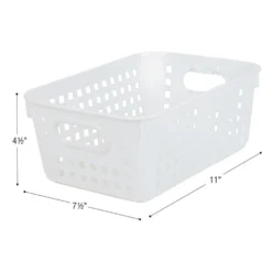 Neon Pop 6-Pack Medium Book Baskets