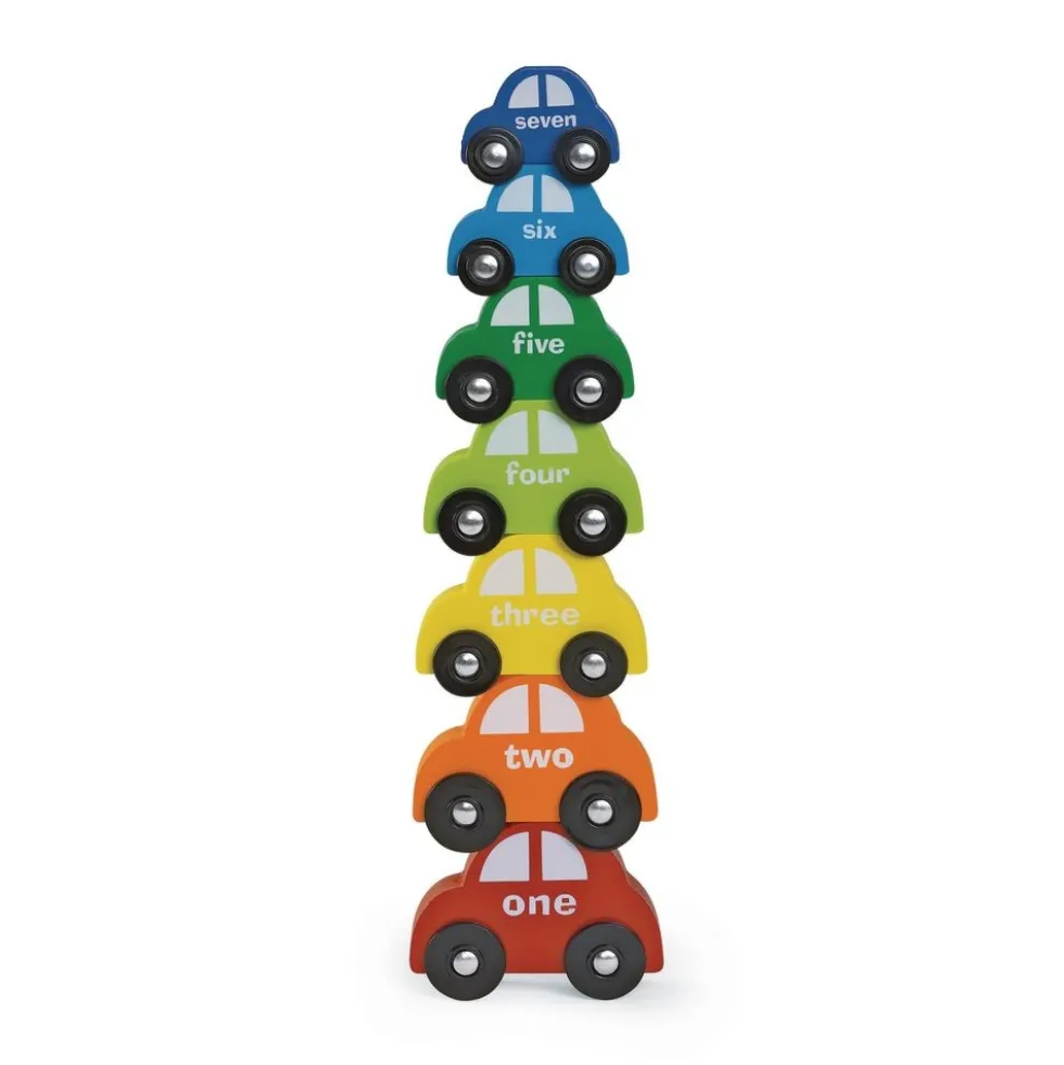 Nesting and Sorting Garages & Cars - 14 Pieces
