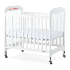 Next Gen Serenity® Fixed-Side Wooden Crib - White