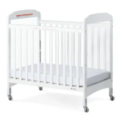 Next Gen Serenity® Fixed-Side Wooden Crib - White