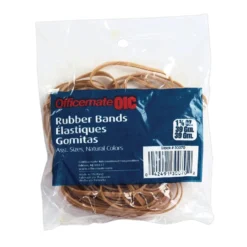 Officemate® Assorted Natural Rubber Bands