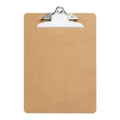 Officemate® Letter Size Wood Clip Board - Set of 6