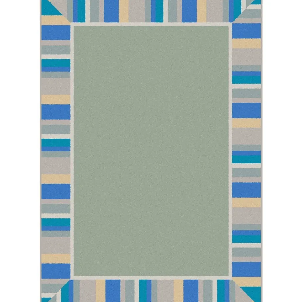Off the Cuff™ Carpet - 5'4" x 7'8" - Sage Green