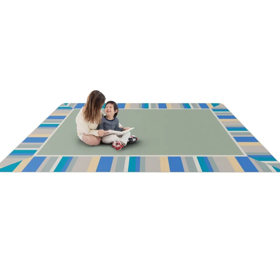 Off the Cuff™ Carpet - 5'4" x 7'8" - Sage Green