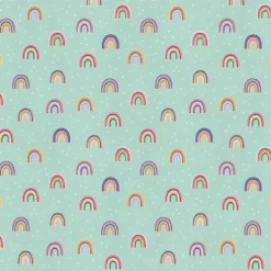 Oh Happy Day Rainbows Creative Class Fabric