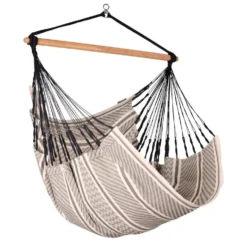 100% Organic Cotton Comfort Hammock Chair - Habana Zebra