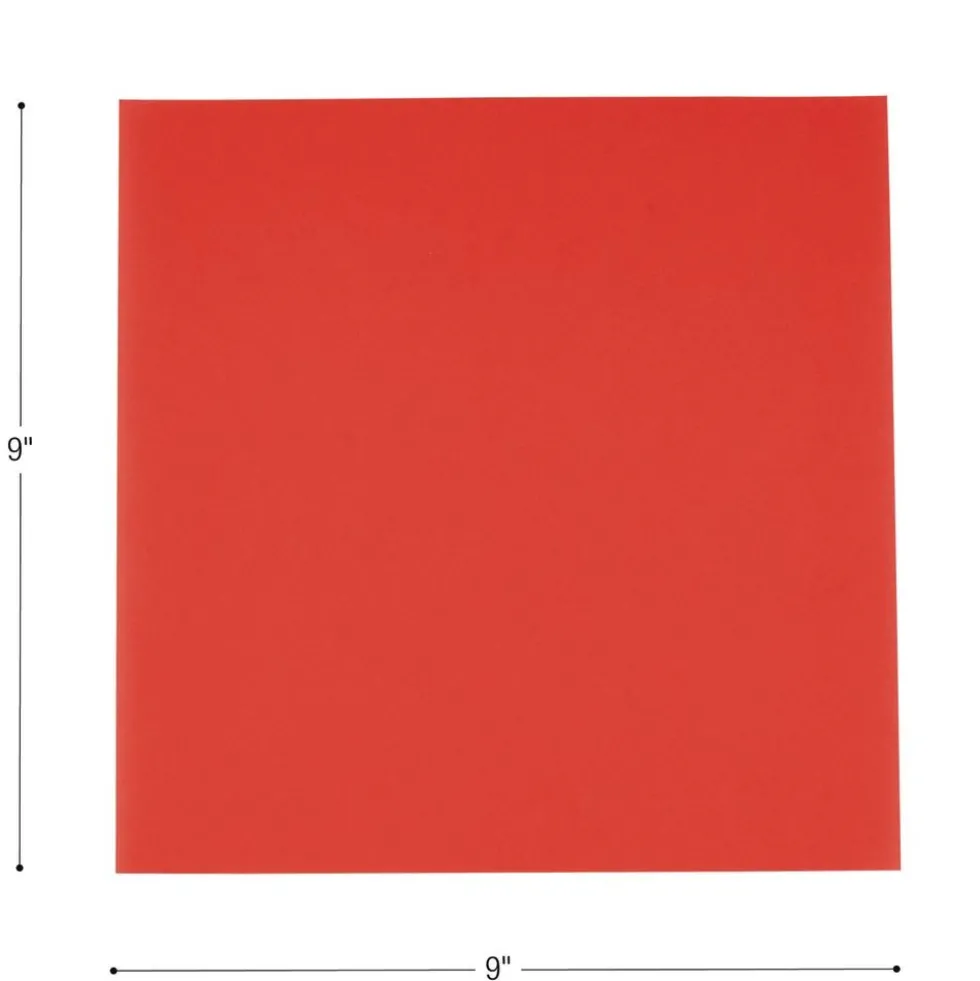 Origami Paper, Assorted Colors - 40 Sheets