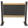 Outdoor Magnetic Chalkboard 4' Portable