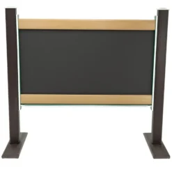Outdoor Magnetic Chalkboard 4' Portable