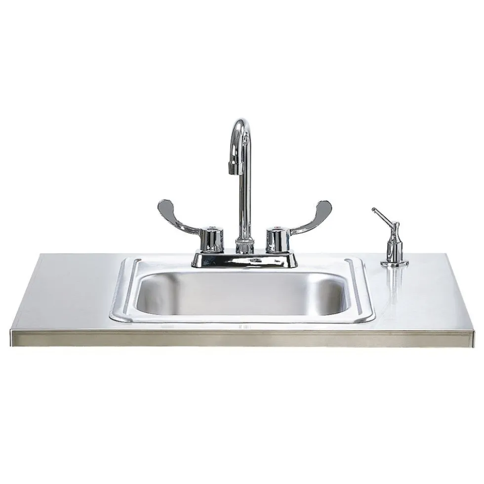 Ozark River® Lil' Portable Hot Water Sink with Stainless Top and Basin