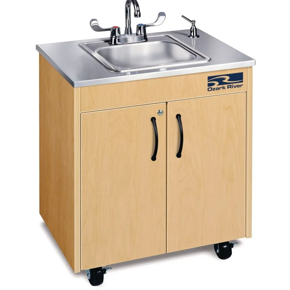 Ozark River® Lil' Portable Hot Water Sink with Stainless Top and Basin