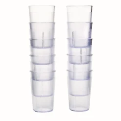 5 oz. Clear Tumbler- Set of 10