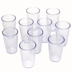 5 oz. Clear Tumbler- Set of 10