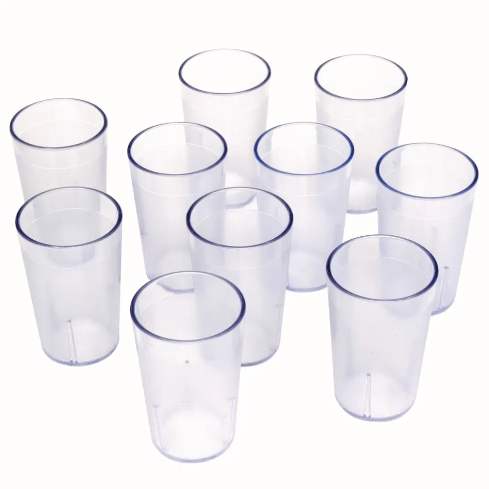 5 oz. Clear Tumbler- Set of 10