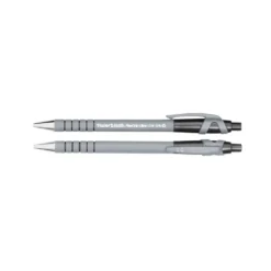 Paper Mate® FlexGrip Ultra Retractable Ballpoint Pens, Medium Point, Black, Box of 12