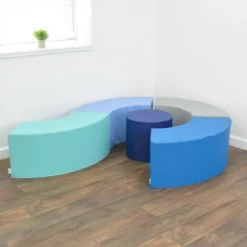 5 Piece Curve Seating - Tranquility