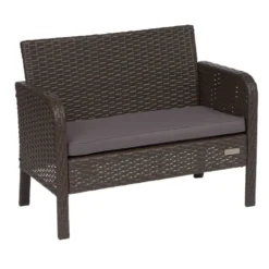 5 PIECE WICKER SET