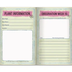 Plant Observation Journals And Wonder Soil Kit