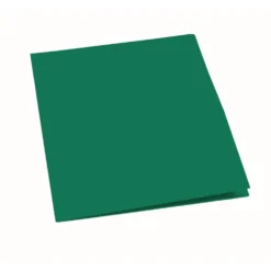 Plastic Pocket Folder, Green