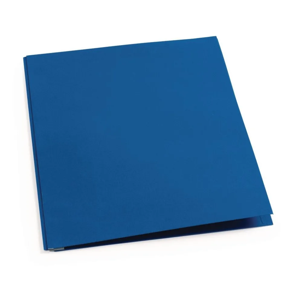 Pocket & Brad Folder, Blue