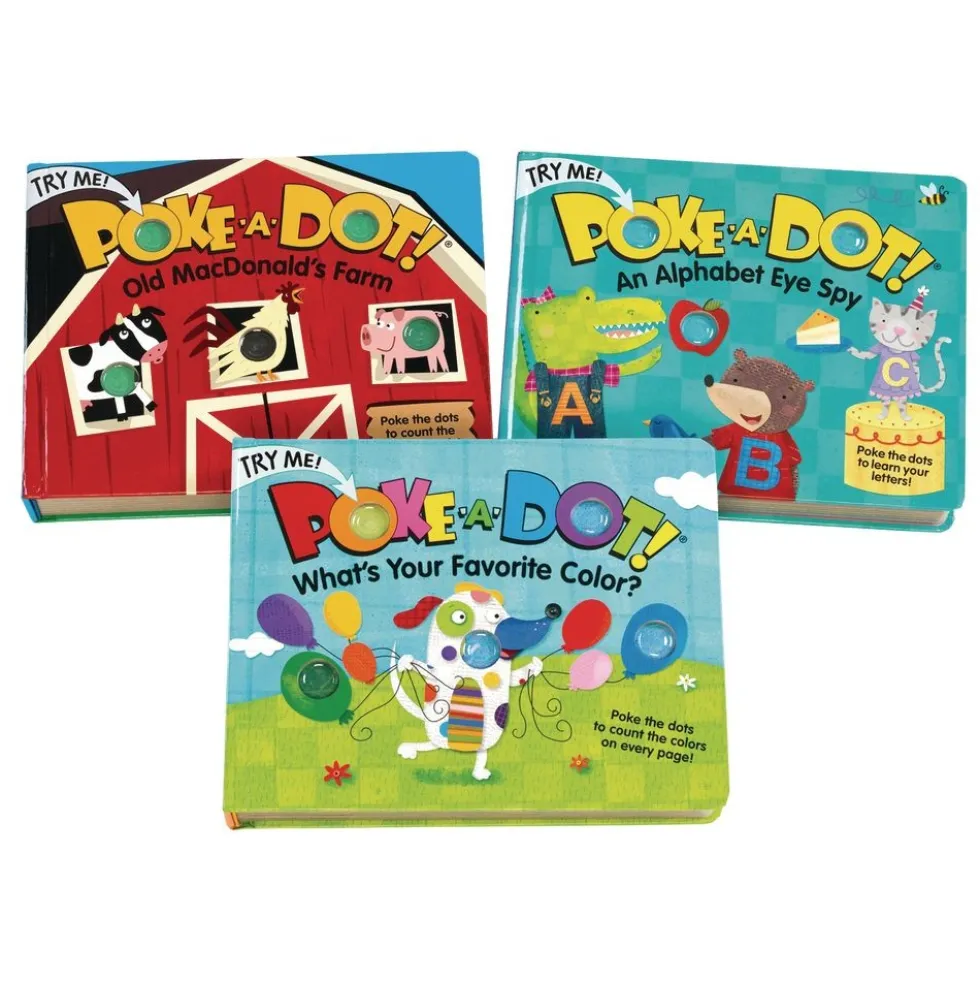 Poke-A-Dot Book Set of 3