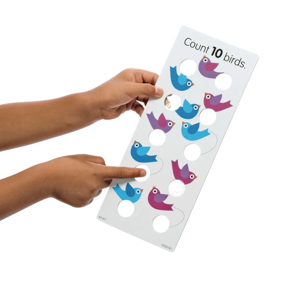 Poke-A-Dot Number Learning Cards