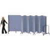 Portable Room Divider 13'1" x 4' - Stone