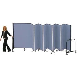 Portable Room Divider 13'1" x 4' - Stone