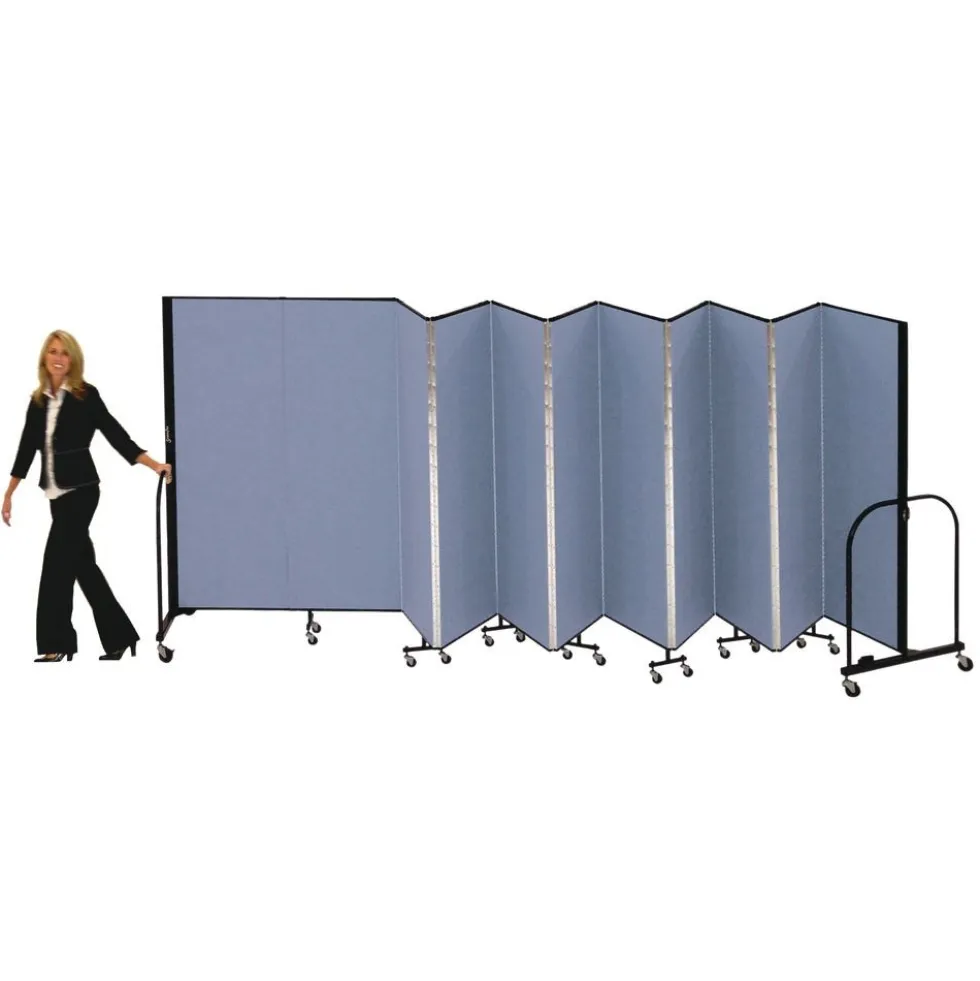 Portable Room Divider 16'9" x 6'8" - Stone