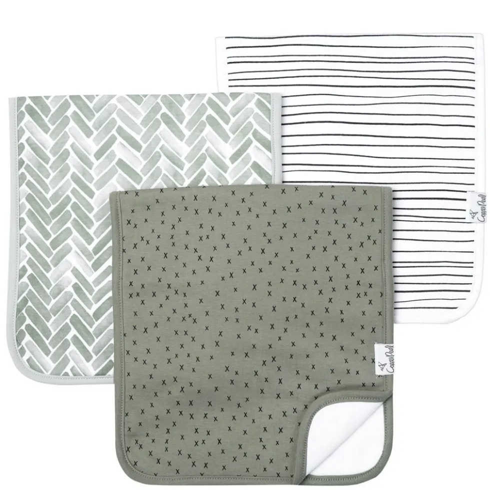 Premium Burp Cloths, Set of 12