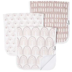 Premium Burp Cloths, Set of 3 - Bliss
