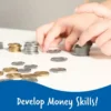Pretend & Play money and coins - 150 Pcs.