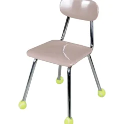 Quiet Chair Stay-Put Foot Covers - Set Of 144 - Yellow