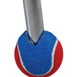 Quiet Chair Stay-Put Foot Covers - Set Of 144 - Red/Blue