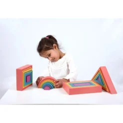 Rainbow Architect Block Set - 28 pieces
