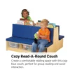 Read A Round Couch - Blue