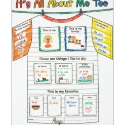 Ready-To-Decorate® All About Me Tee Posters - 24 posters
