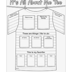 Ready-To-Decorate® All About Me Tee Posters - 24 posters