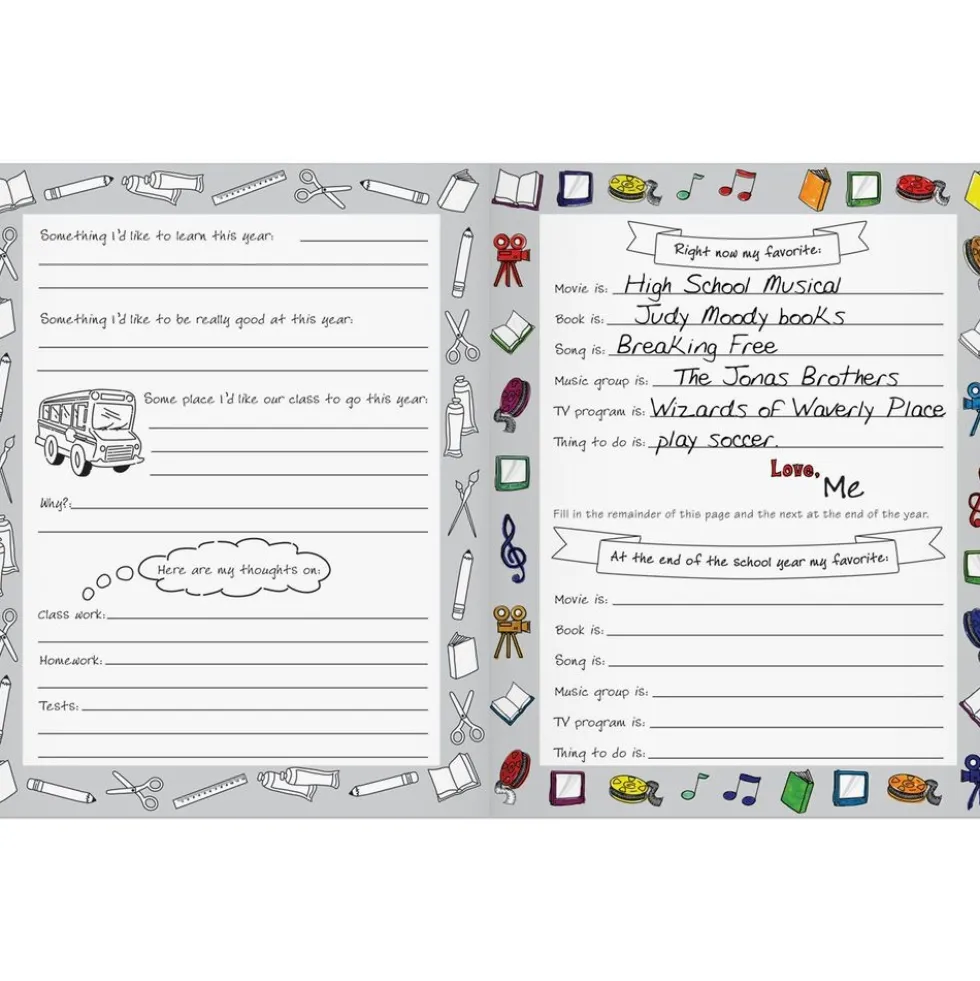 Ready-To-Decorate® First Day-Last Day Letters Kit - set of 24.