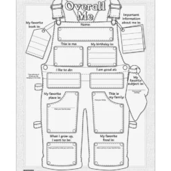 Ready-To-Decorate® Overall Me Posters - 24 posters