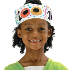 Ready-To-Decorate® 100th Day Crowns - 24 crowns
