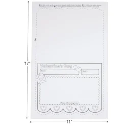 Ready to Decorate® Valentine’s Day Pennant Posters - Set of 24